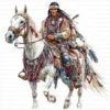 ClipartC17L_t12 91 Native American Indian Horse Clipart Bundle Printable Indigenous JPG Junk Journal Scrapbooking Digital Download