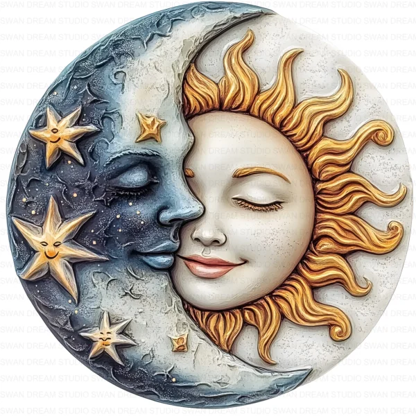 ClipartC24L_t9 Moon Astronomical Symbol Clipart Bundle Printable Love Star Night Sky Card Making