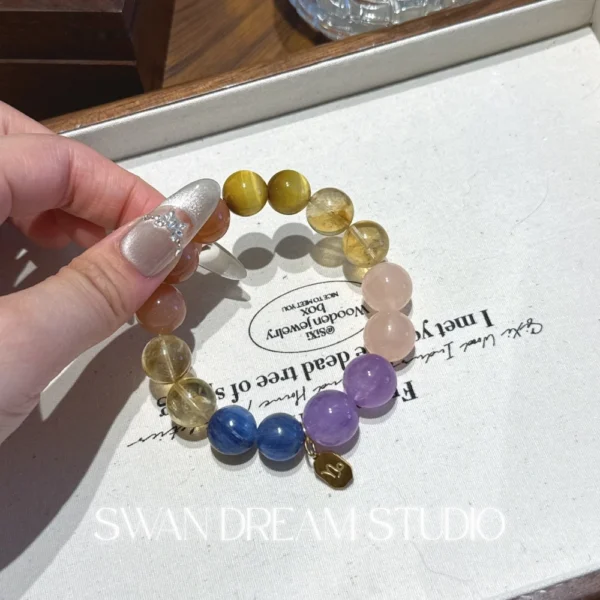 1621_2 Capricorn Crystal Bracelet | Grounded Strength & Quiet Power