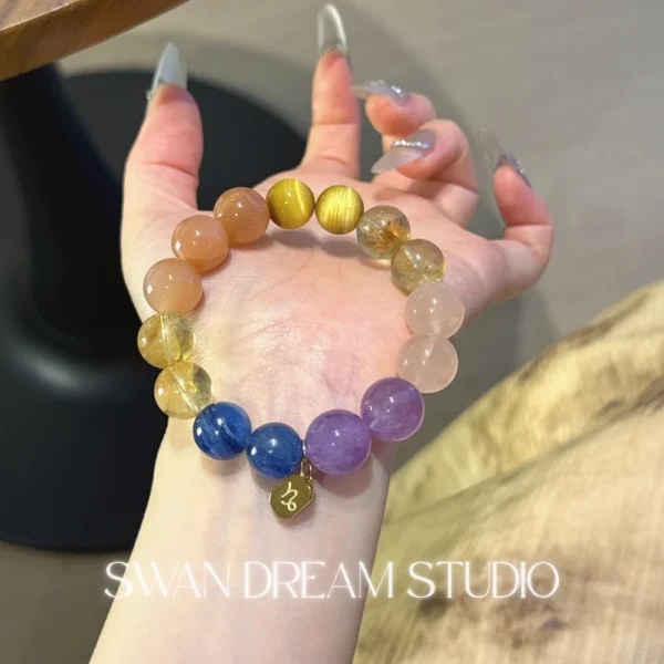 1621_3 Capricorn Crystal Bracelet | Grounded Strength & Quiet Power