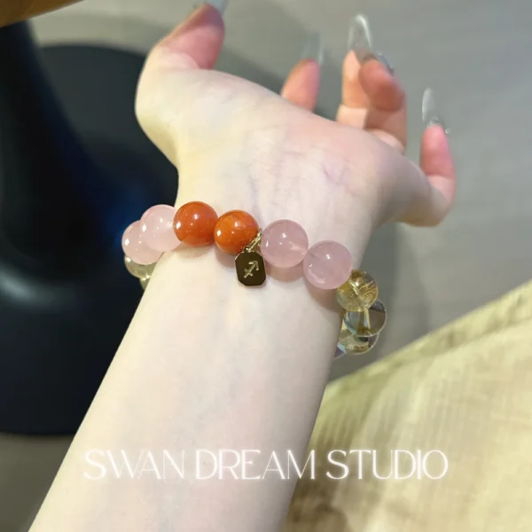 1622_4 Sagittarius Lucky Crystal Bracelet | Wealth & Positivity