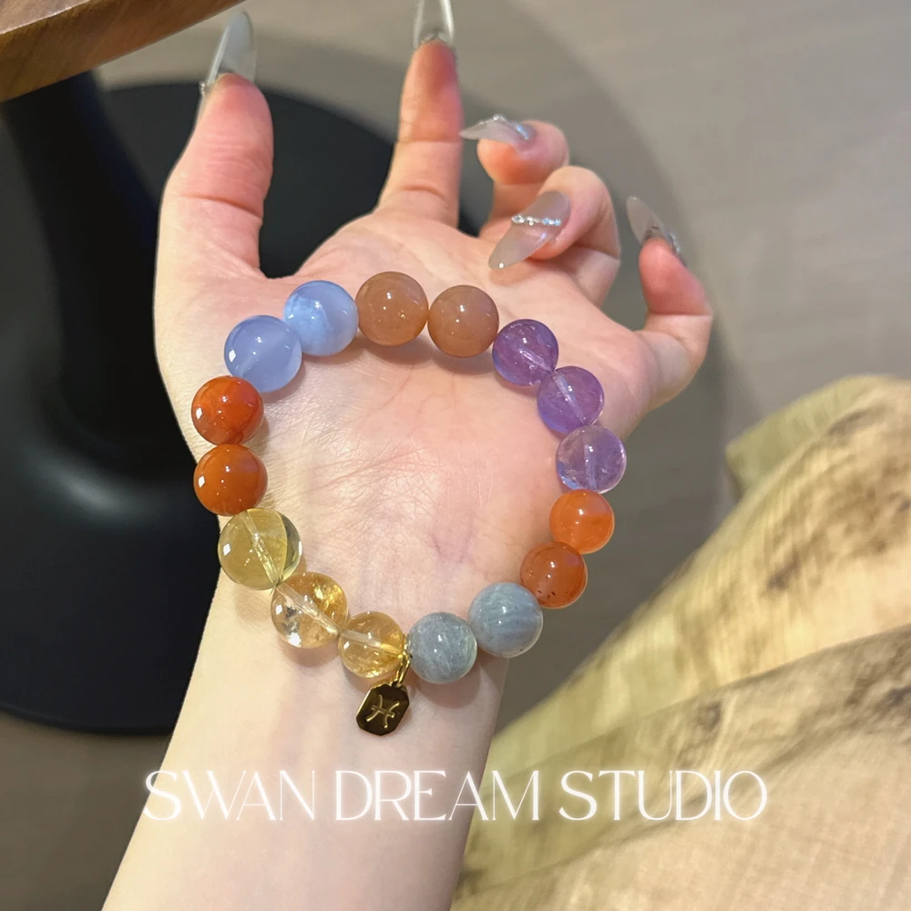 1624_3 Pisces Manifestation Bracelet | Intuition Confidence Success