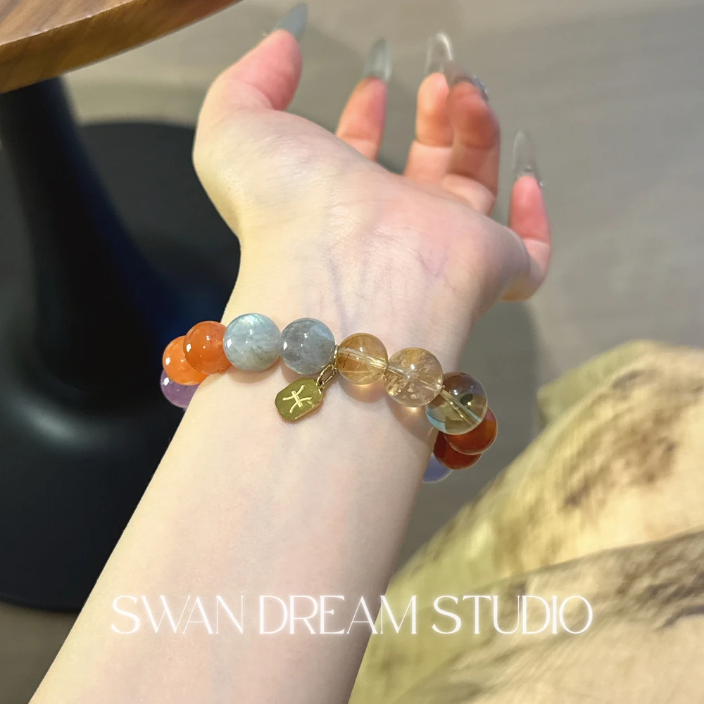 1624_4 Pisces Manifestation Bracelet | Intuition Confidence Success